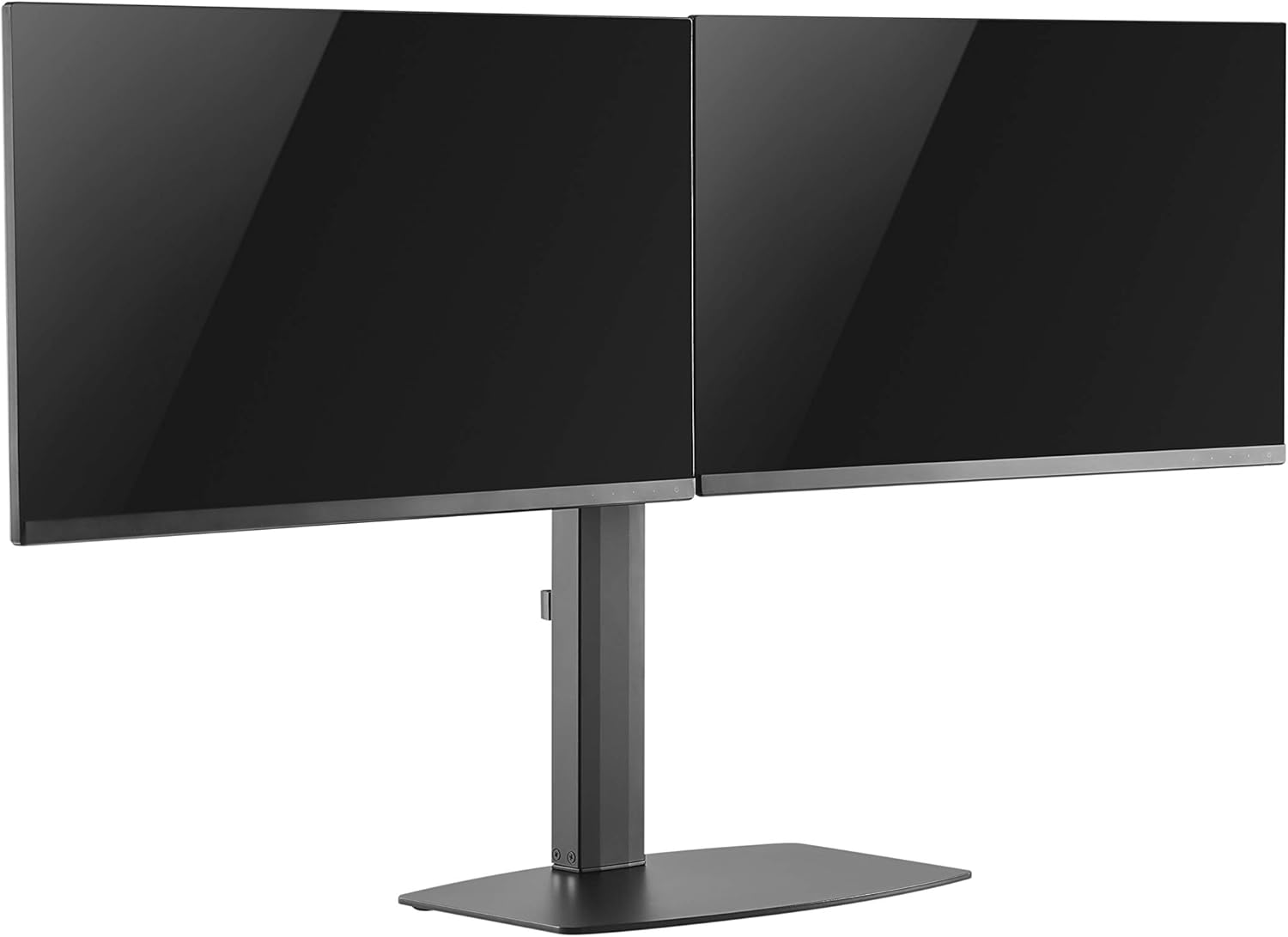 Amer Mounts | 17"-27" LED LCD Monitor Stand | 2EZH| Dual Monitor | 13.2lbs Capacity