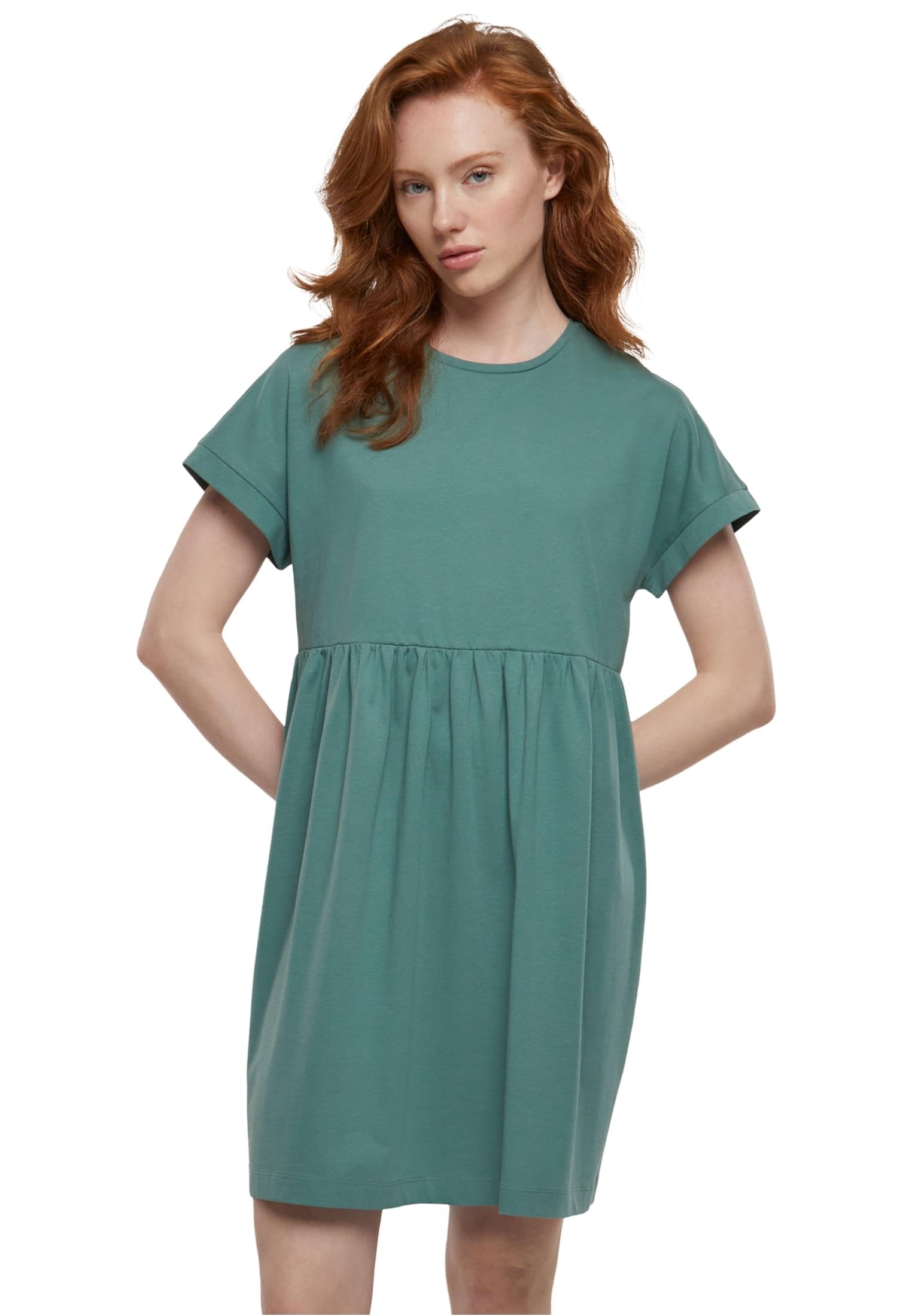 Urban Classics Women's Vert T-Shirt Dress Empire Valance