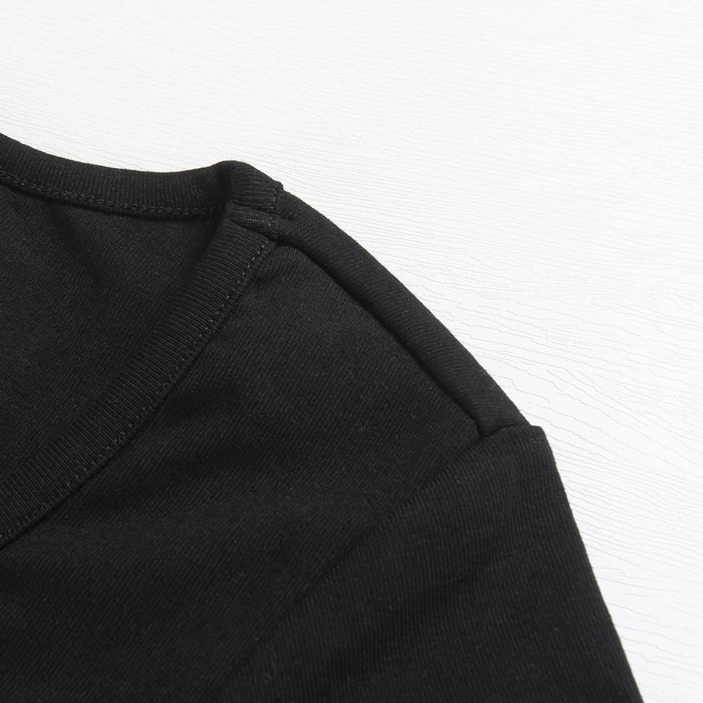 Artfish Women's Casual Short Sleeve Scoop Neck Fitted Workout Basic Crop Top Teen T-Shirts - Image 4