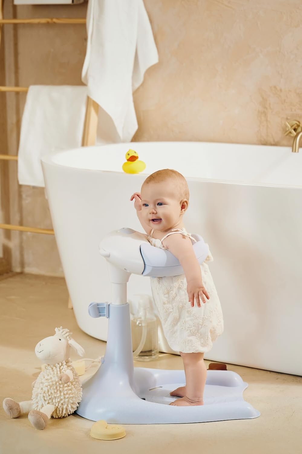 Polde 公式 ハグベア― ベビー用 おふろ 入浴補助機 赤ちゃん 立つ