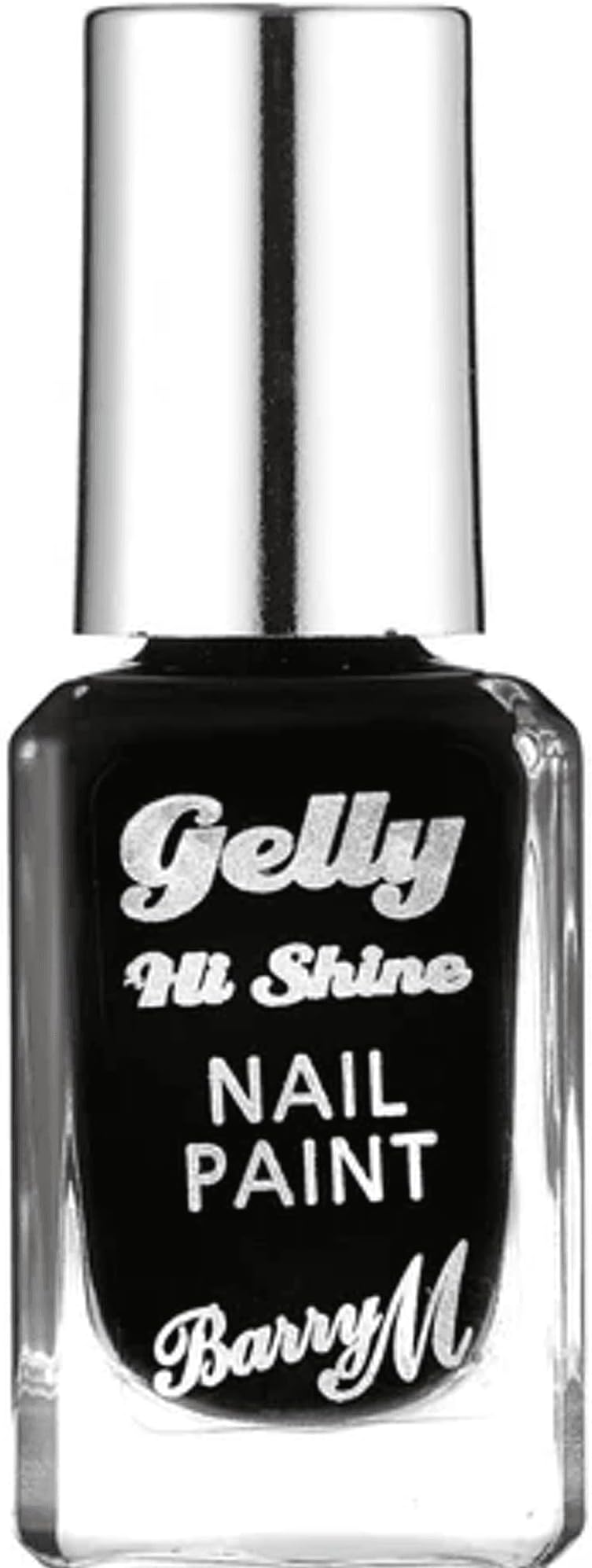 Barry M Gelly Hi Shine Nail Paint, Black Forest, 10 ml