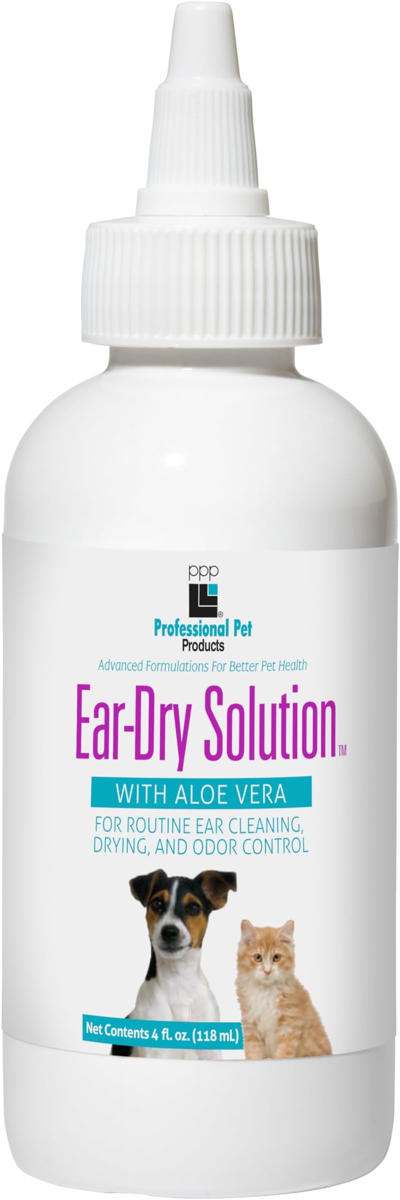 Professional Pet Products Ear-Dry Solution, 118 ml