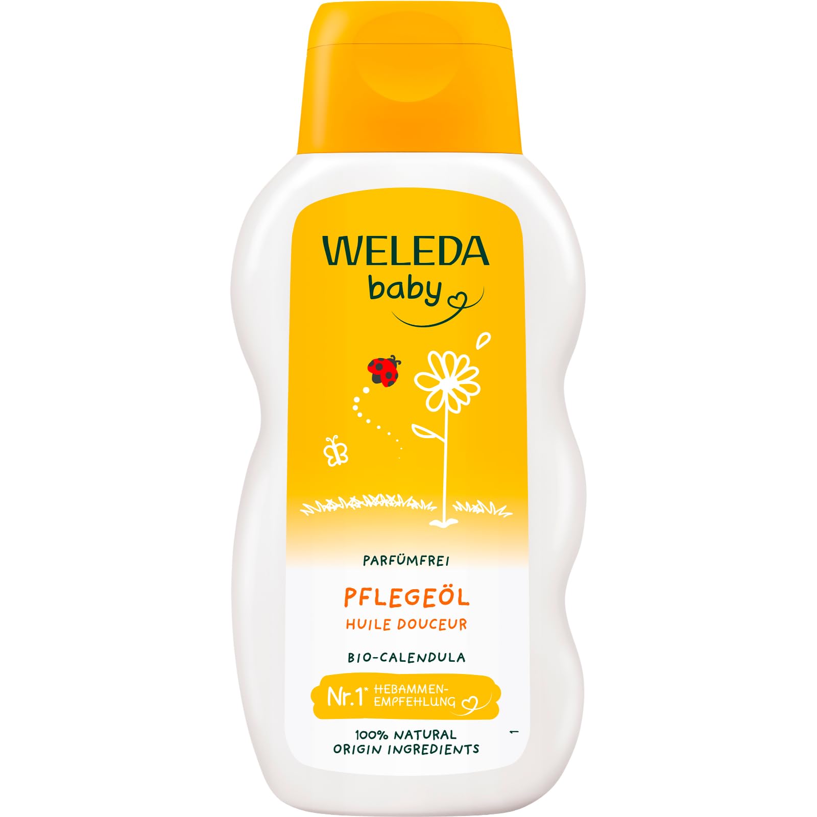 WELEDA Bio Baby Geschenk Set - Babypflege Naturkosmetik Geschenk Wickeltasche mit Windel Wundschutzcreme, Pflegeöl & Zauberbalsam. Optimales Pflegeset zur täglichen Pflege von Babys & Kleinkindern