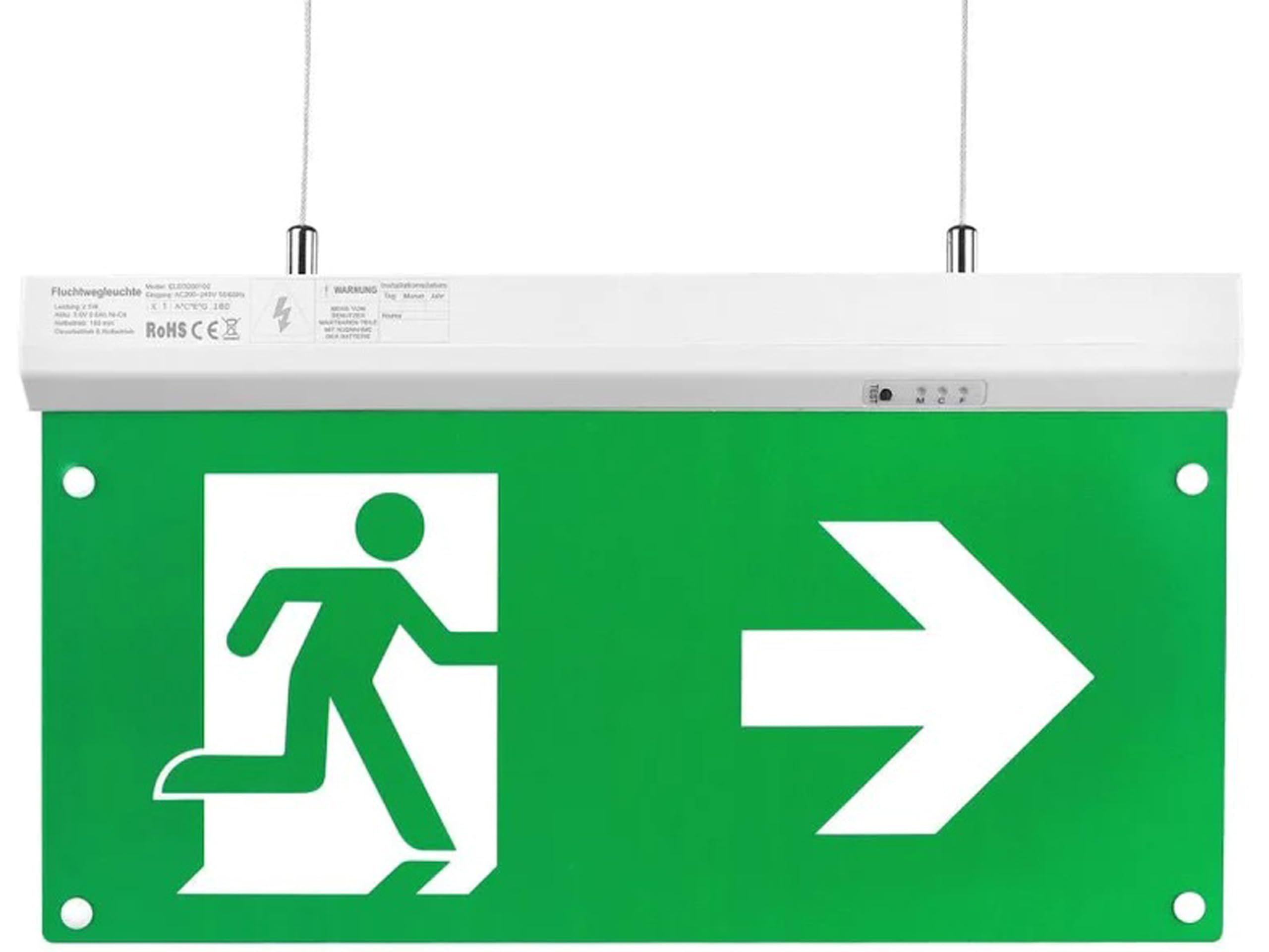 ENOVALITE LED Fluchtwegleuchte 4in1