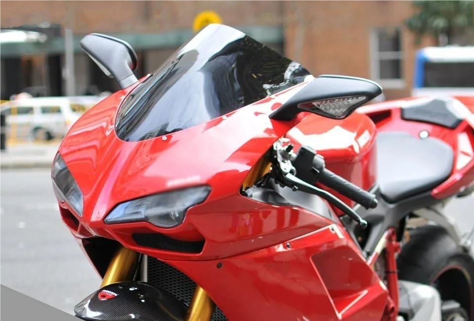 Pare-brise déflecteur Ducati 1098 réduire vent casque - 2