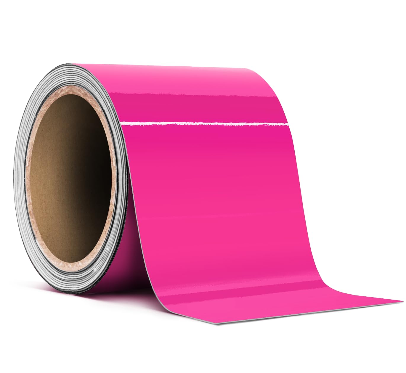 VViViD Magenta Gloss Air-Release Adhesive Vinyl Pinstripe Tape Roll (3 Inch x 20ft)
