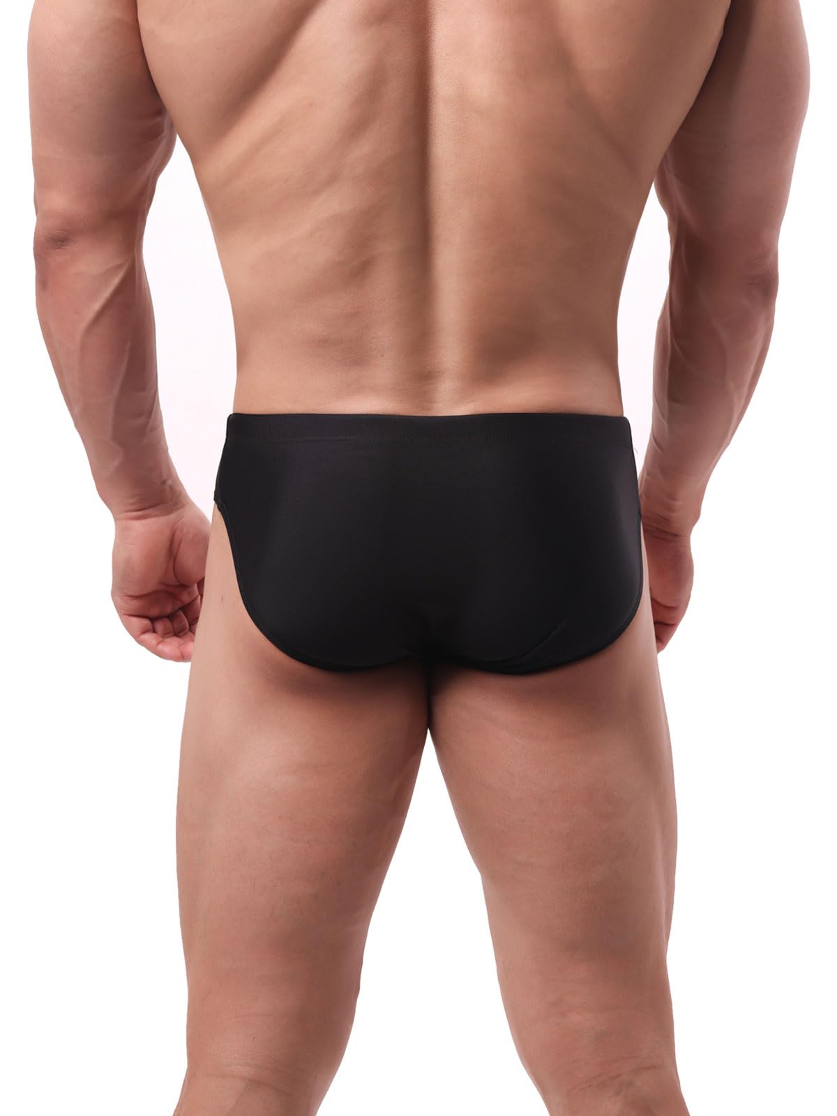 Slip Bañador Hombre Natación Secado Rápido Cordón Interno Ajustable