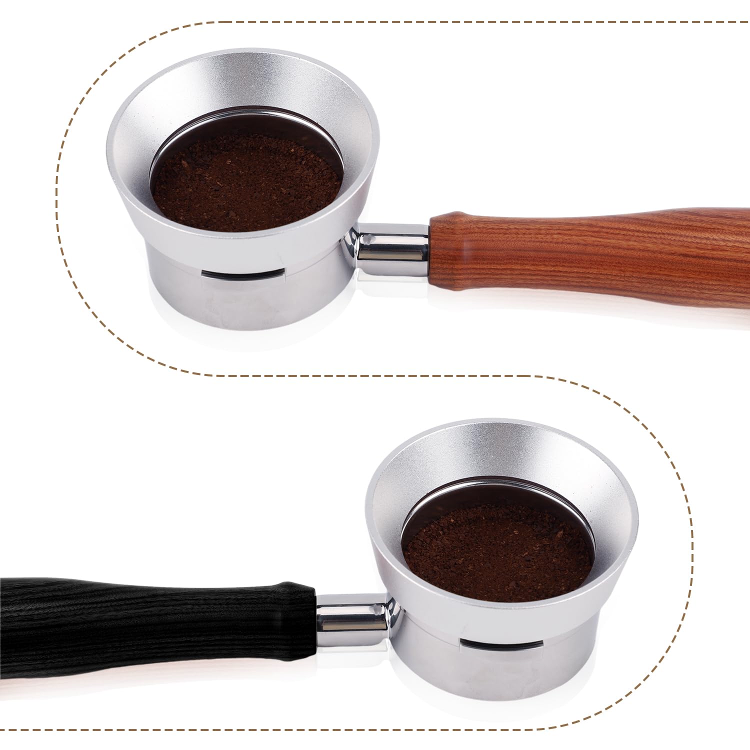 54mm Espresso Dosing Funnel, Portafilter Funnel - Image 3