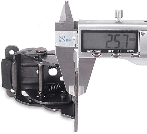 Miniatura 8 de TopDirect - Paquete de 4 soportes plegables, soporte de extensión de bloqueo TopDirect con bisagras plegables de autobloqueo con tornillos para