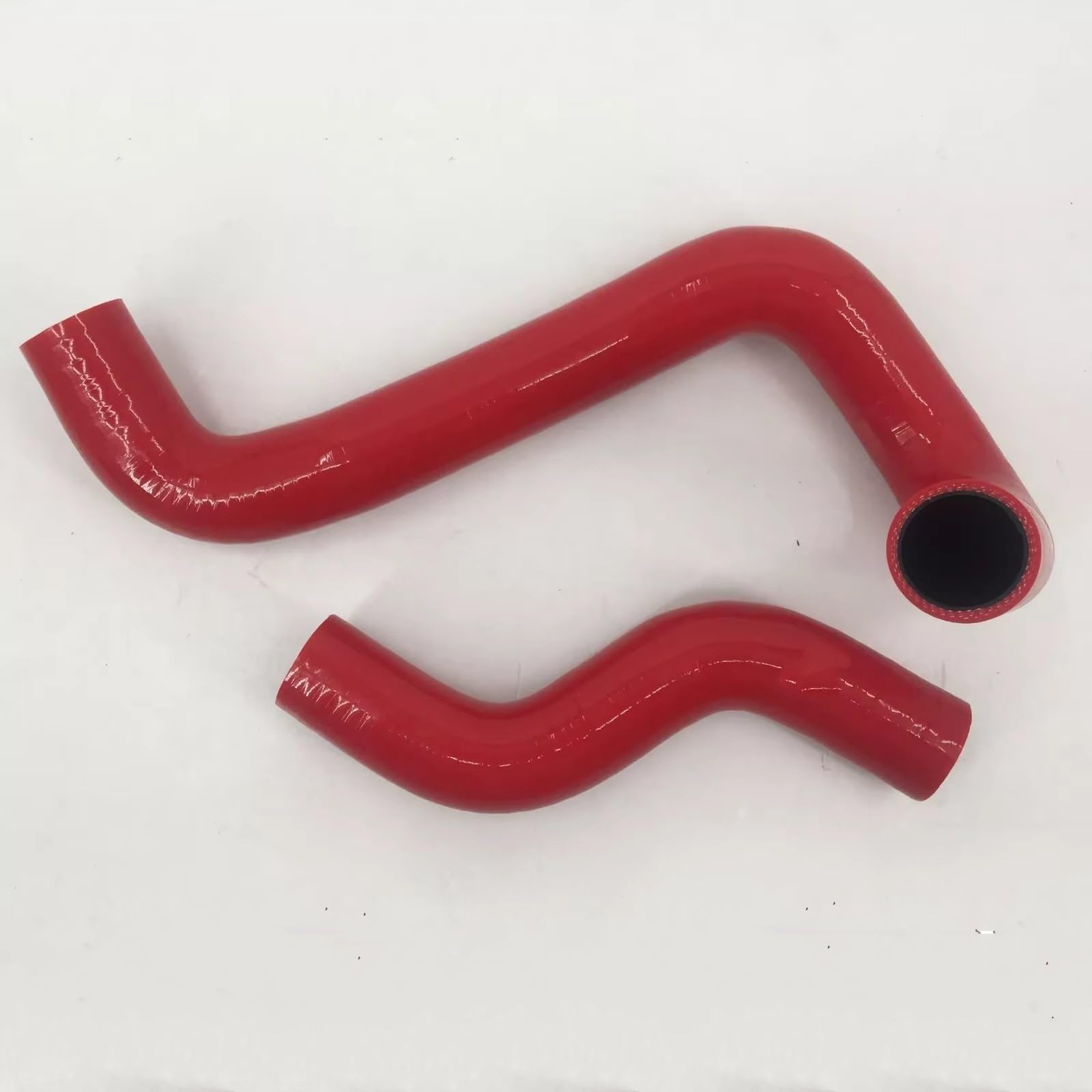 Mangueras radiador Compatible Con Nissan Para Fairlady Para Datsun Para 280Z 2.8L 260Z 2.6L S130 1974 1975 1976 1977 1978 Mangueras De Silicona Para Radiador De Motor(Red)