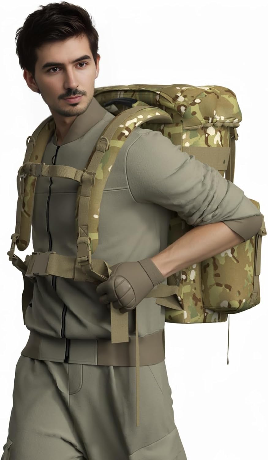 MT Military ALICE Pack Internal frame Army Survival Combat ALICE Rucksack Backpack - Image 7