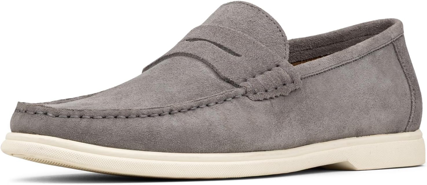 Donald Pliner Men's Clive Loafers, Casual Slip-On Loafer for Men, Breathable Flexible Comfortable & Supportive Everyday Shoes for Business Casual Office Work