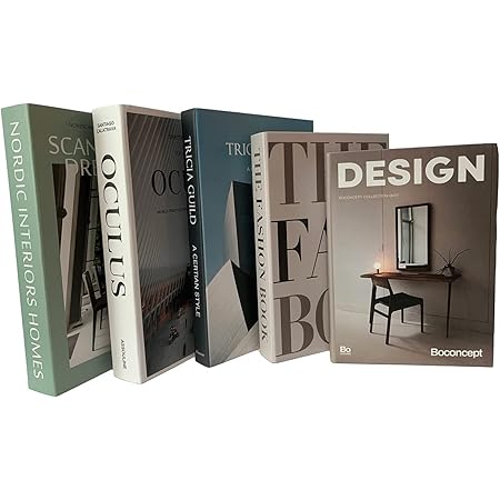 Amazon Premium House シンプル インテリアブック 本 模型 ディスプレイ イミテーション 飾りフェイクブック 空間づくり 内装 装飾 小道具 置物 オブジェ オンライン通販