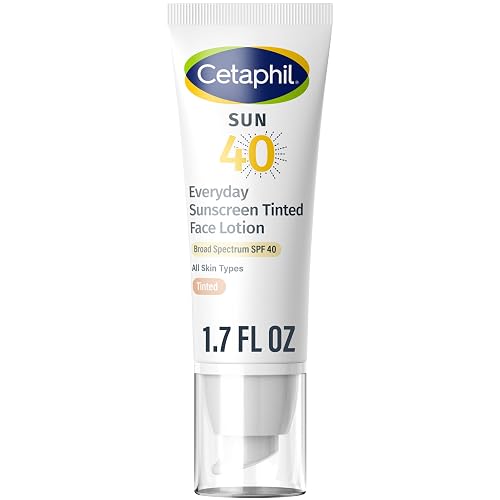 Cetaphil Tinted Mineral Face Sunscreen SPF 40, 1.7 fl oz