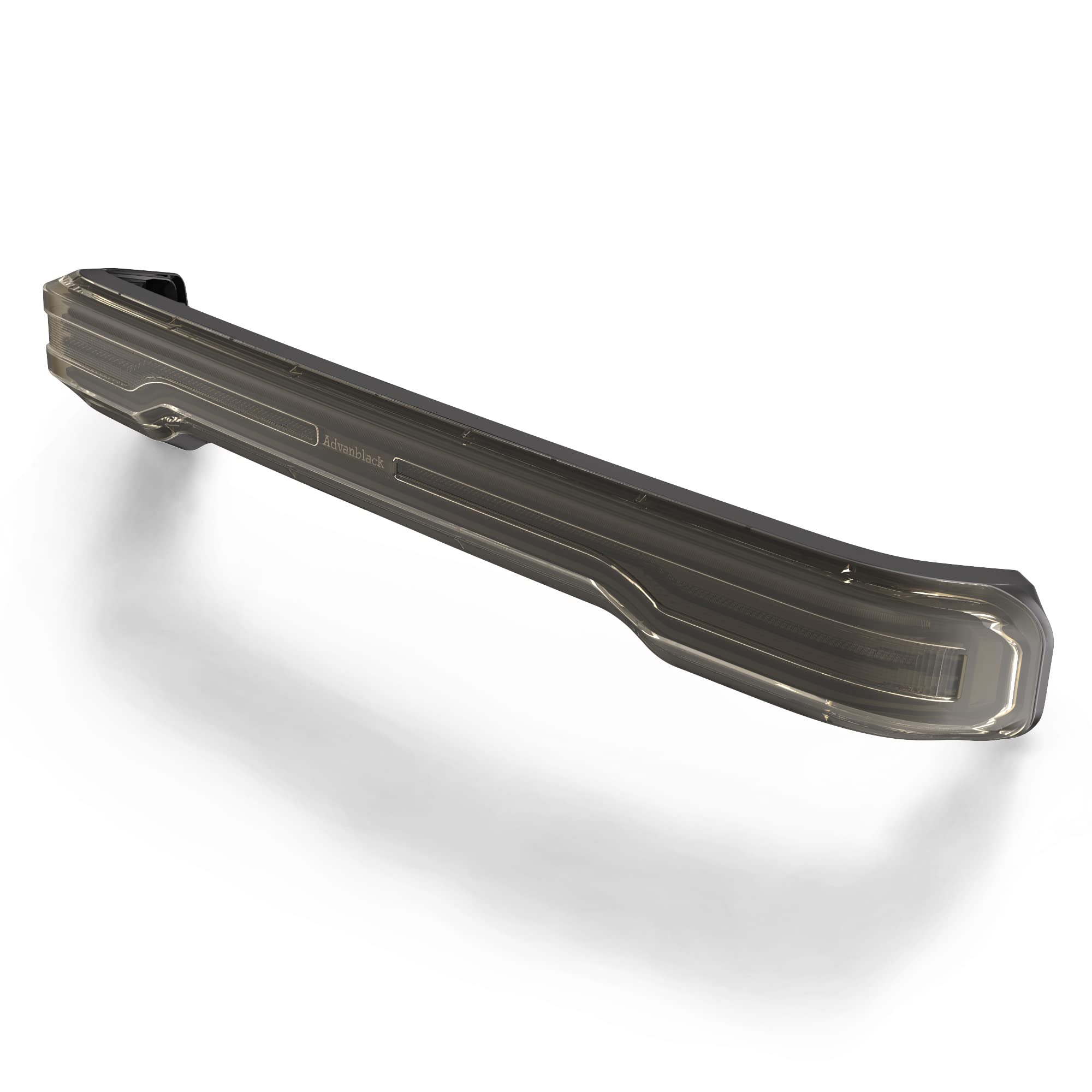 Advanblack 2024 Road Glide Tail Light Smoked LED Brake/Turn/Running Lamp Wrap-around Tour Pack Light Bar Fit for 2014+ Harley Chopped King Tour Pack