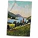 Produktbild 3dRose Alton Bay and Lake Winnipesaukee - NH (Mosaic) TWL_57029_1 Handtuch, Weiß, 15" x 22"