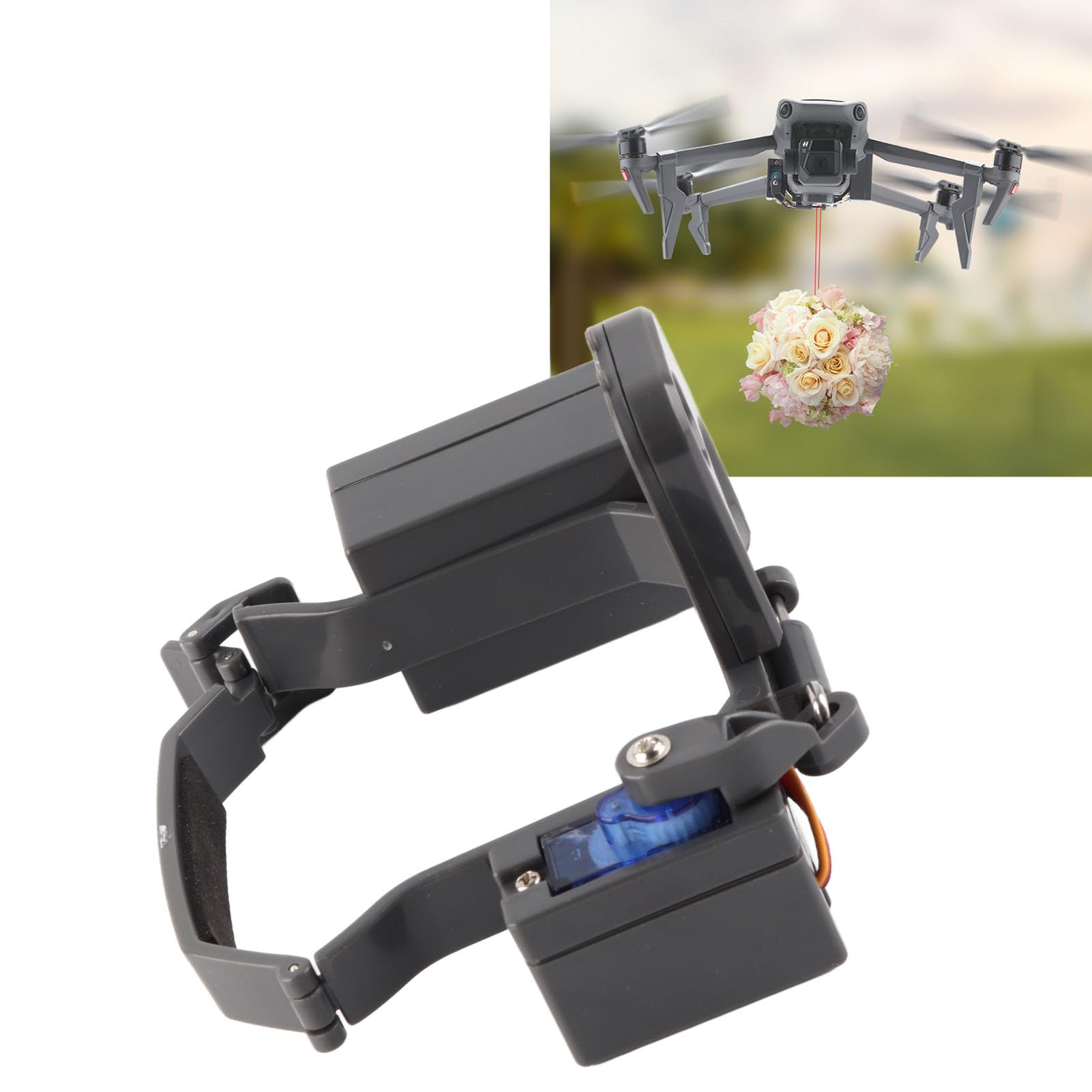 de Airdrop de Drones, Tren de Aterrizaje Estable, Carga USB para 3, Dispositivo de Entrega de Regalos Promocional Controlado Remoto