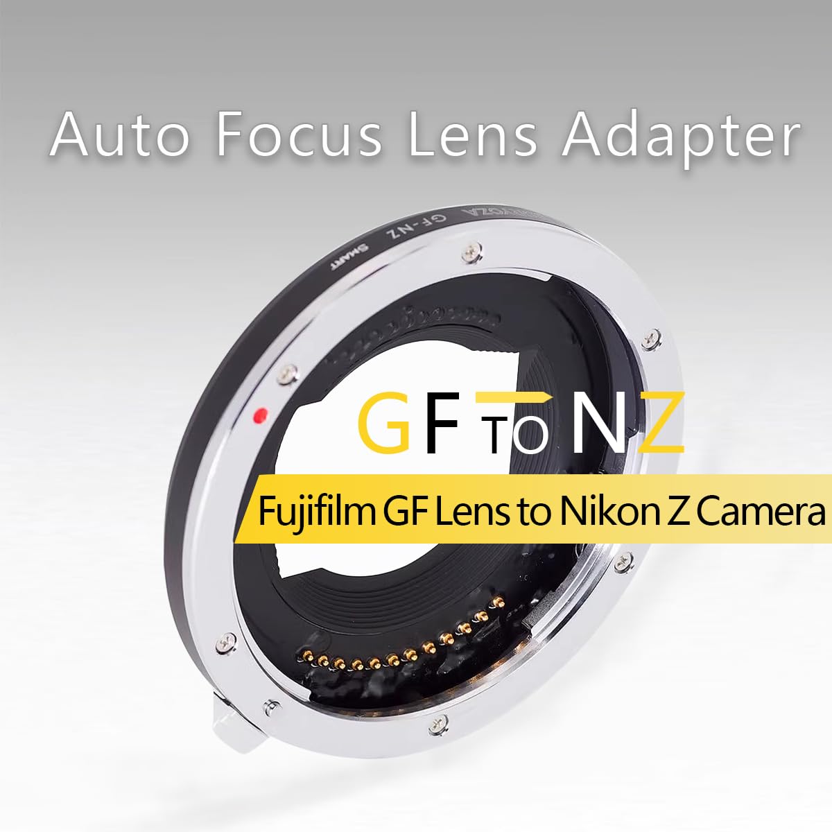 Amazon.com : Boryoza GF-NZ Auto Foucs Lens Adapter Compatible with