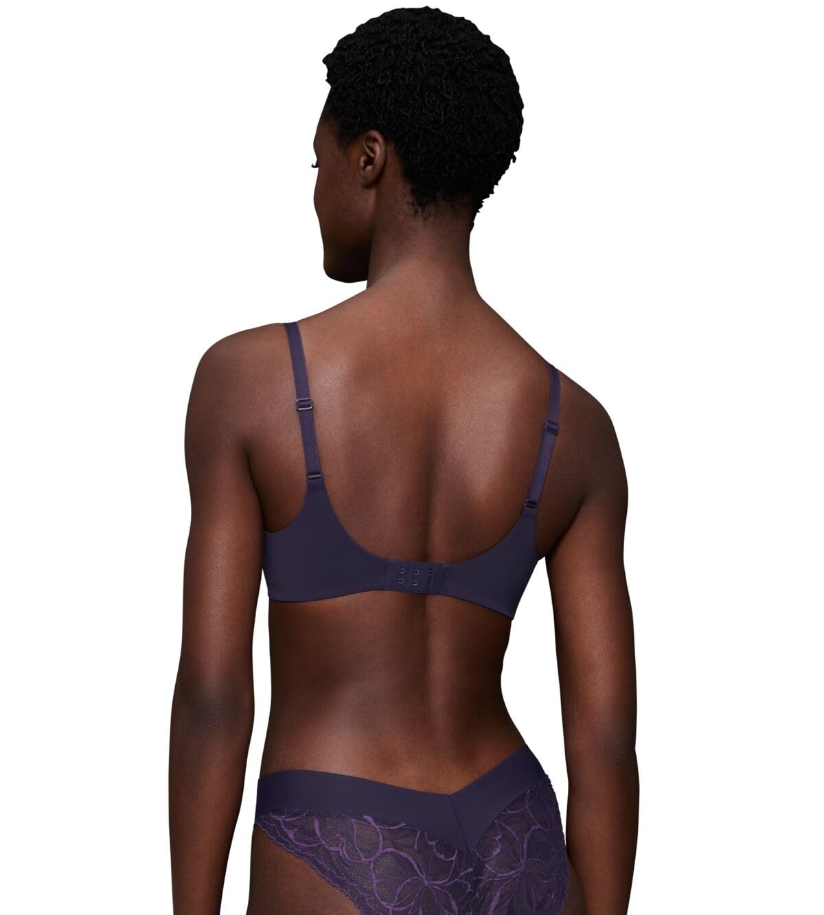 Triumph Damen Spitzen-BH Body Make-Up Illusion Lace WP, mit Bügel, Gepolstert, Verstellbare Träger, 85B, Prussian Blue – Ansicht 4