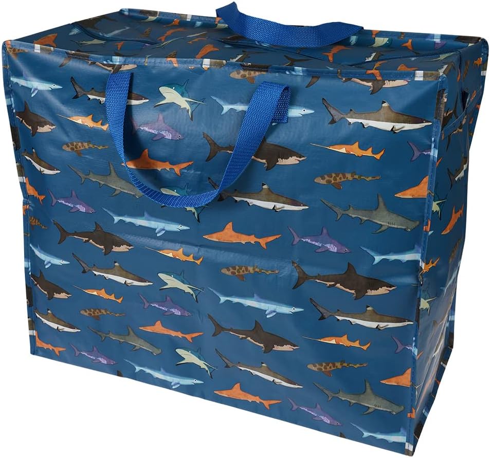 REX LONDON Sharks Jumbo Storage Bag