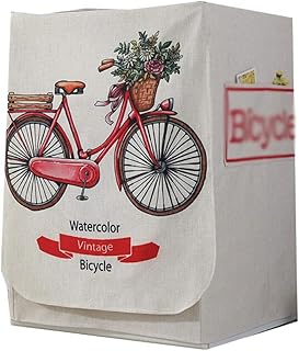 Couvercle Anti-poussière Tout compris à laver à tambour Capot de protection Type de tambour Épaississement Sunscreen Universal Haut Ouverture Hauteur d'aspiration de poussière Couverture étanche * 60