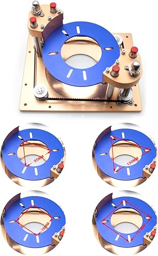 Miniatura 2 de Elevador de enrutador de precisión para fresado de madera eléctrico Máquina de grabado Router Universal Flip Insert Plate para banco de carpintería