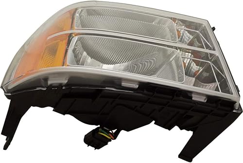 Miniatura 10 de Para GMC Sierra 2007-2010Hybrid 2009-2010 Conjunto de faros delanteros lado del conductor (certificado CAPA) GM2502283C