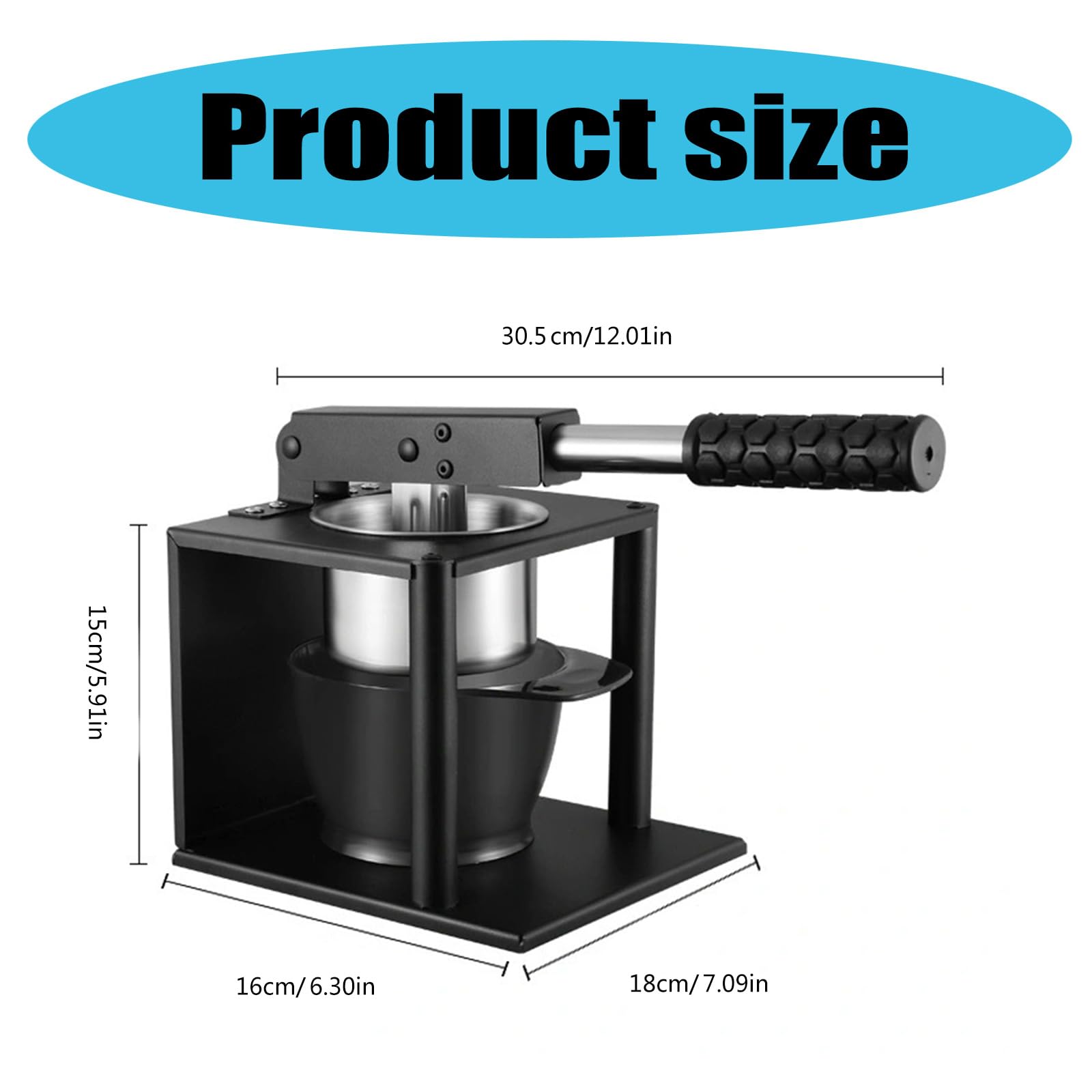 Succhi Maker Manuale In Acciaio Inox Succo di Succo Agrumi Premere Portatile