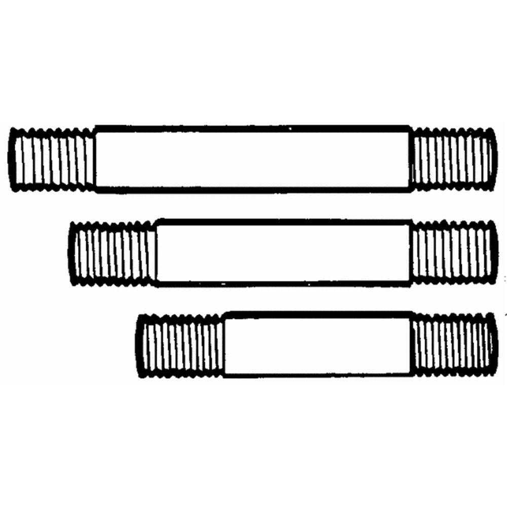 B & K 585-240DB Black Rdi-Ct Pipe