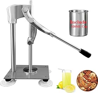 Hand Press Juicer Machine，Commercial Lemon Squeezer and Orange Crusher，M...
