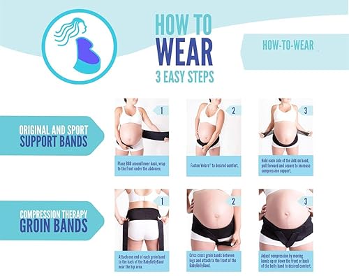 Miniatura 3 de Faja abdominal con compresión de ingle, faja para varices vulvares, hernia y dolor en el piso pélvico., S Ab talla 0-6 + S banda para ingle, Negro