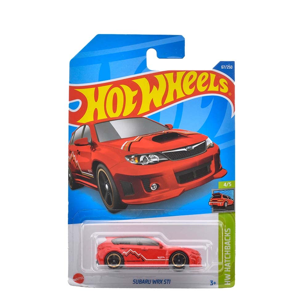 Amazon | ホットウィール(Hot Wheels) ベーシックカー スバル WRX STI