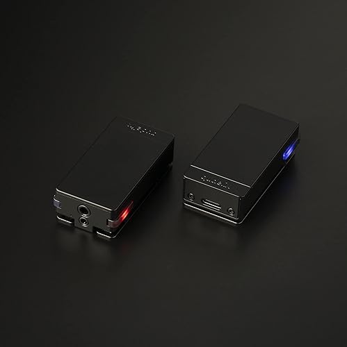 Miniatura 4 de -5K Bluetooth USB DAC AMP con LDAC, aptX adaptativo, aptX HD, AAC (Dual ES9219 0.138 in desequilibrada y salida equilibrada de 0.098 in)