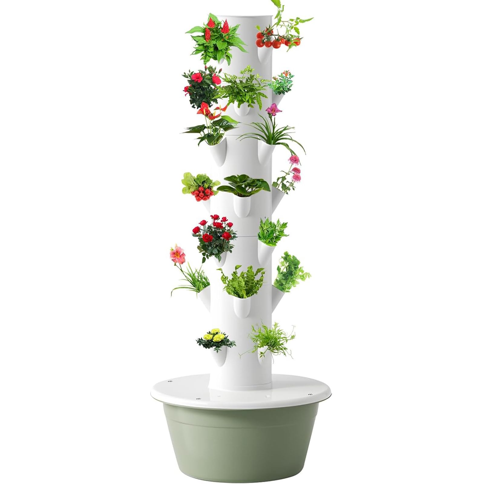 ylpddmm Hydroponics Growing System,Indoor Smart Garden 7Layer-Withoutlight