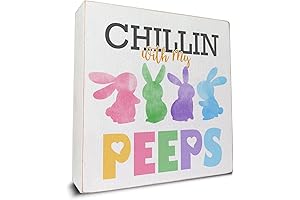 Easter Decor Chillin with My Peeps Decorations