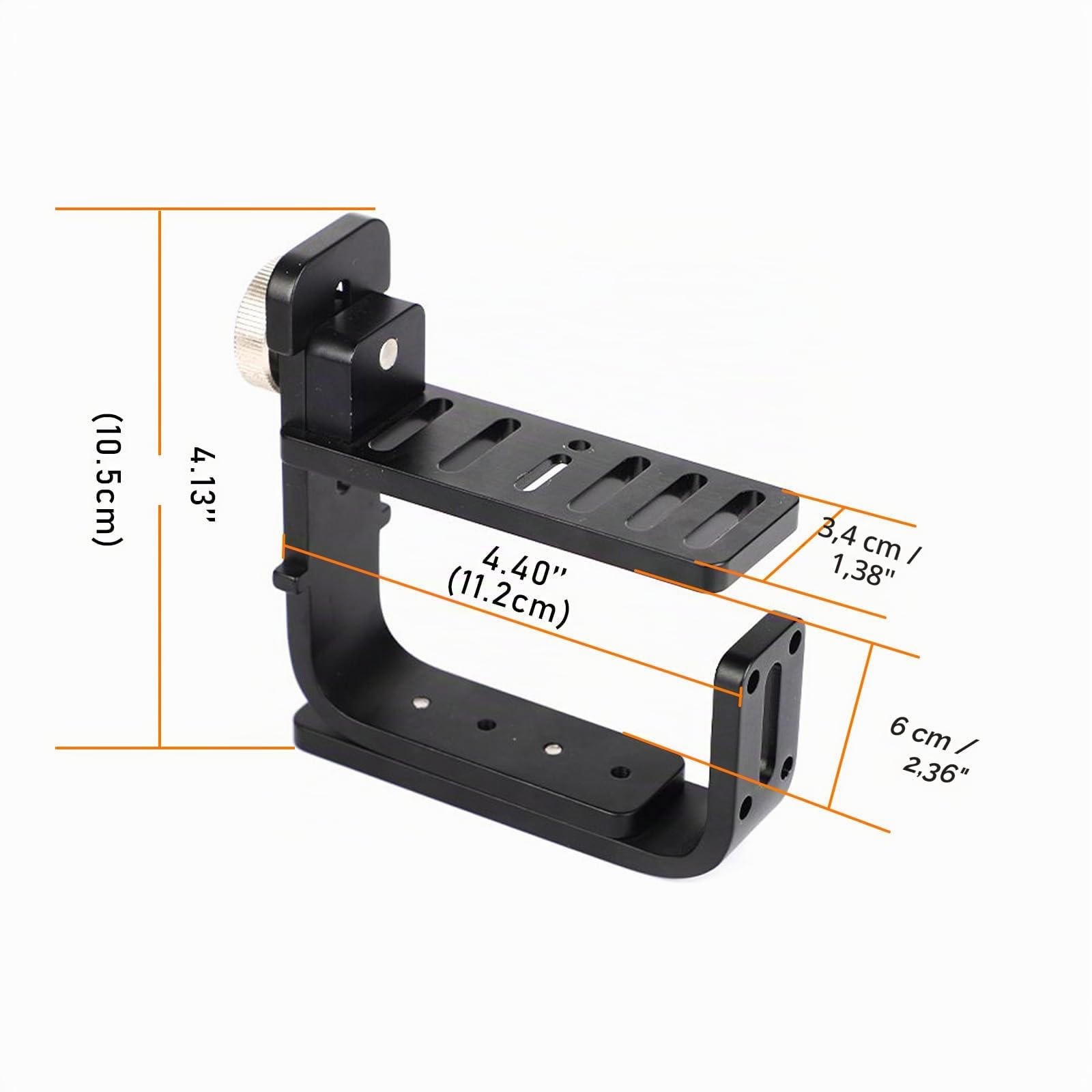 OcraTorch H620 Verstellbarer drehbarer Goodman-Griffadapter Technisches Tauchlichtzubehör Universal Tauchwerkzeug für OcraTorch D630, D620, D850, D511, ZD710 Unterwasserlichter