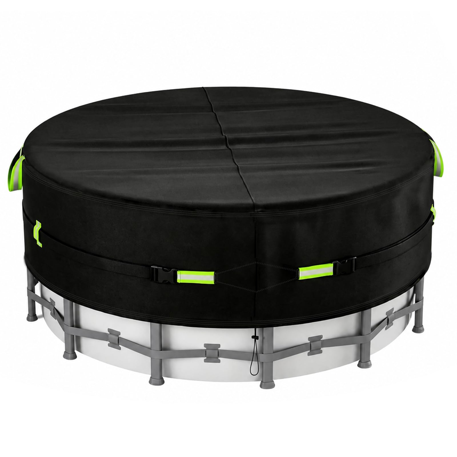 Cobertor Piscina Adecuada para Piscinas Redondas de Ø 260–305 cm