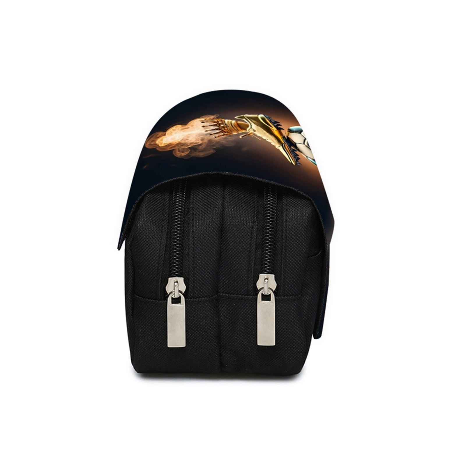 Portapenne da calcio for la scuola | Flip a doppio strato, cartone animato 2D, regalo for adolescenti, custodia for cancelleria(Burgundy)