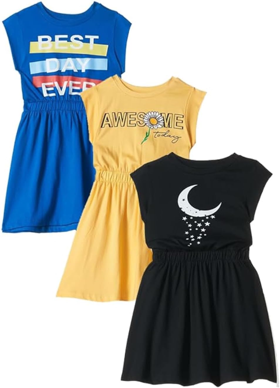 T2F girls Girls Casual dress-DRZ3P03 Casual Dress (pack of 3) T2F girls Girls Casual dress-DRZ3P03 Casual Dress (pack of 3)