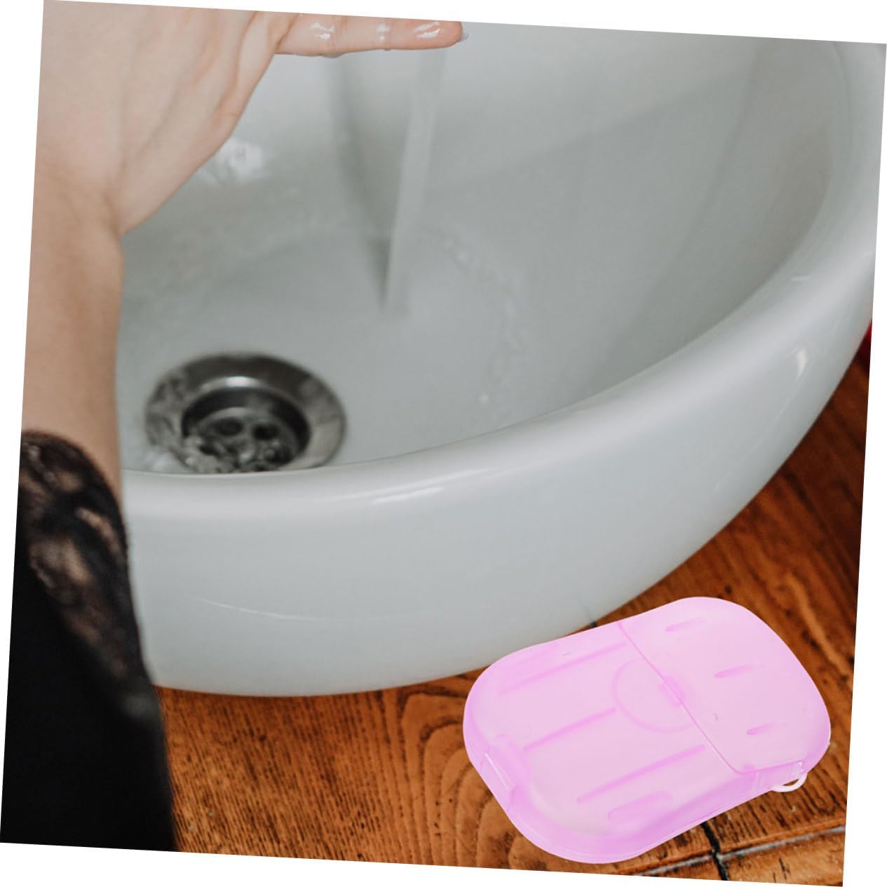 Totority Travel Soap Hand Outdoor Travel Size Toiletries Travel Toiletries Soap for Camping Soap Slices Small