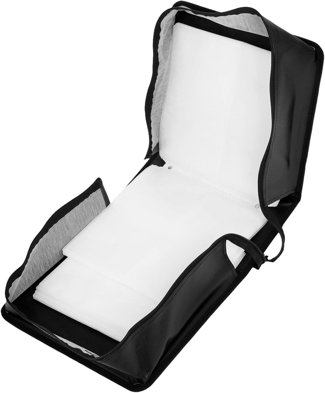 Compact Cd DVD Storage Case with Handle Holds Discs Cute Pu Organizer for and Car Use Scratch and Versatile Storage for Media Collection