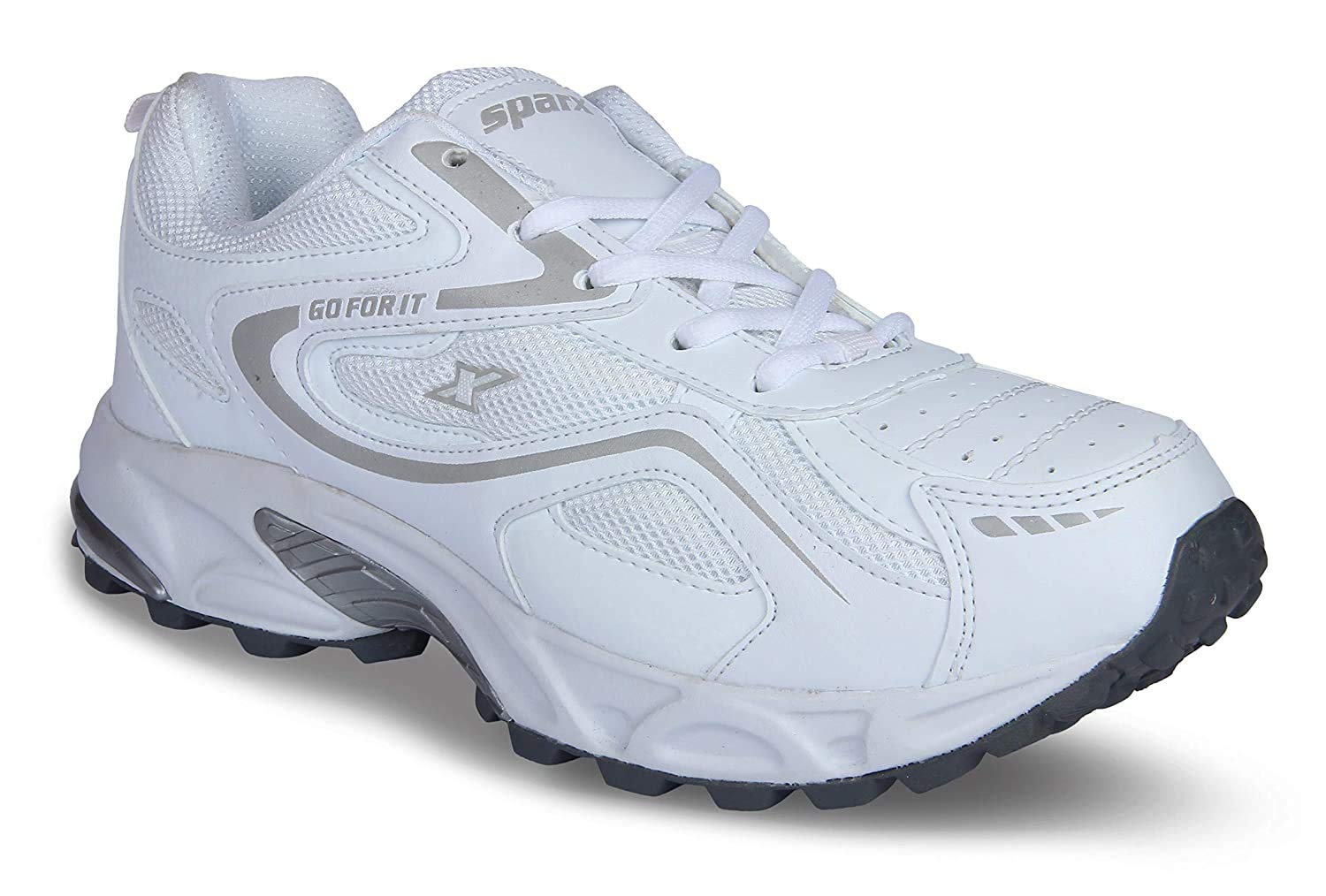 Sparx Mens SX0171G White Running Shoes - 7 UK (40 2/3 EU) (SX0171G_WHWH0007) (B07YP1CV7P) Amazon Price History, Amazon Price Tracker