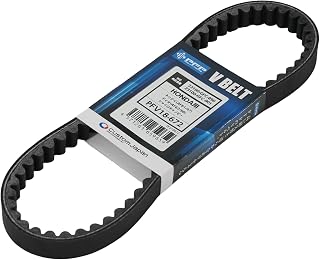 PFP バイク ドライブベルト ホンダ 互換性：トゥデイ AF61/AF67 PFV18-672 | 材質クロロプレンゴム、アラミド繊維(テクノーラ(R)), ベルトサイズ:W(mm):19 T(mm):9 θ(°):30, 他社互換品番 HV18672, 互換性：AF35/AF54/AF55/AF56/AF57, 高い耐久性が求められ