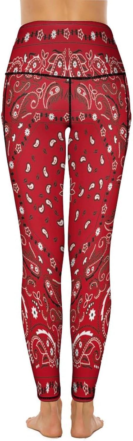 Nugier Soft Tummy Control Yoga Pants with Pockets, Women High Waist Leggings(S-2XL)