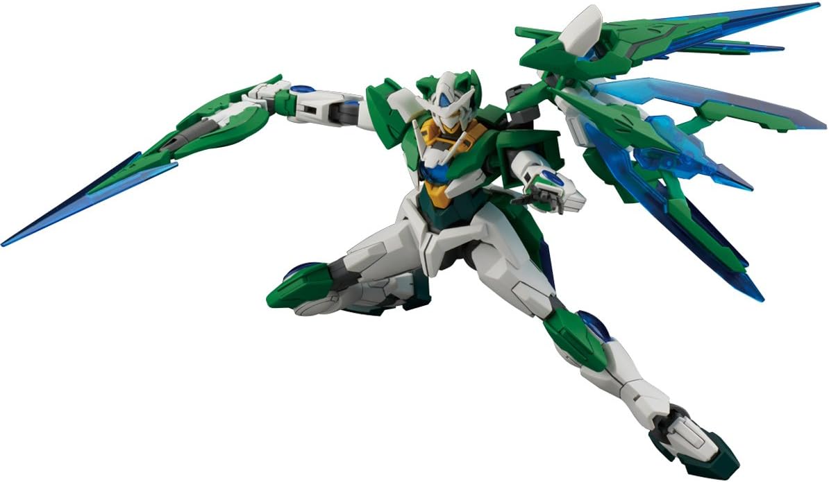 BANDAI SPIRITS Gundam Build Fighters Try 00 Shia Qan[T] (Quanta) High Grade 1:144 Scale Model Kit