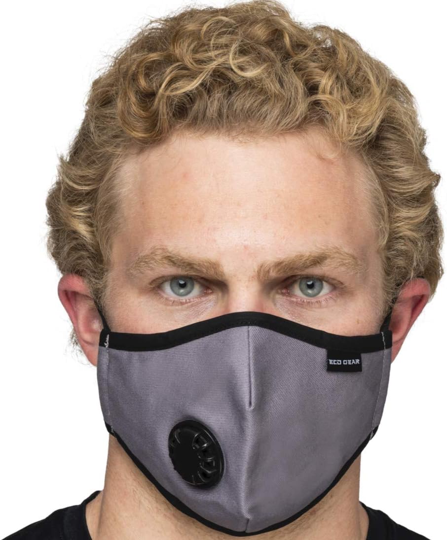 ECOGEAR Anti Pollution Face Mask Particulate Respirator Mask for Dust