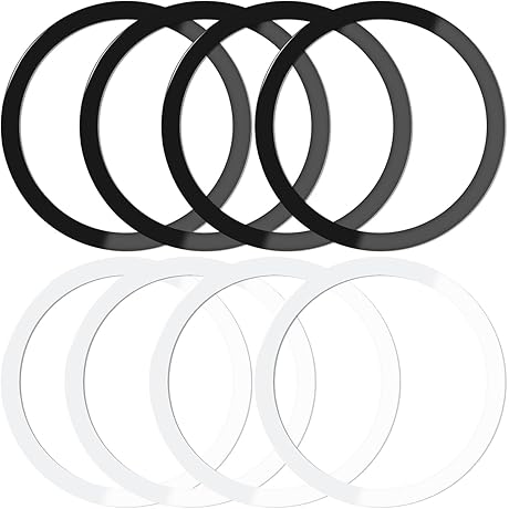 MagSafe Connector (8 Pack) | Car Mount Accessory for Metal Rings &...