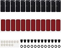 Vista 1 de Accesorios de instalación de rejillas de ventana trasera para Ford Mustang Camaro Dodge Challenger, juego de montaje universal de cinta 3M de doble