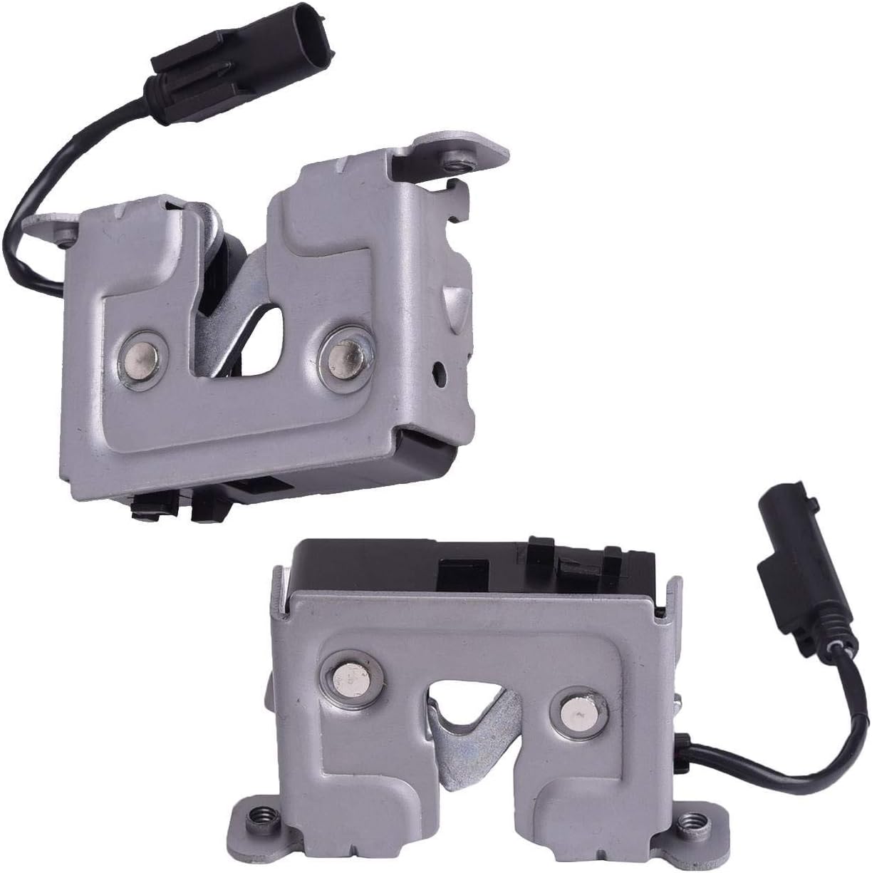 Front Left Right Lower Hood Lock Latch Kit for BMW X3 2004-2010, 328i 2007-2013, 335i 2007-2013, M3 2008-2013, 535i 2008-2010# 51237115229 51237008755 51234356263
