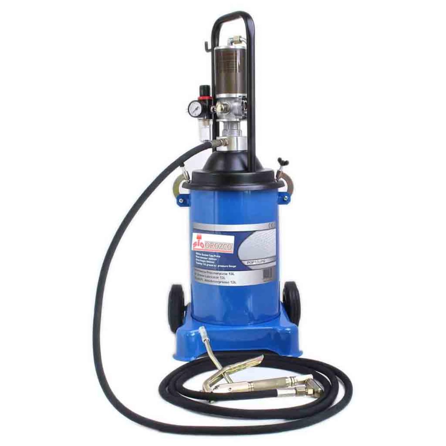 Attrezzatura per grasso pneumatico 13 kg.